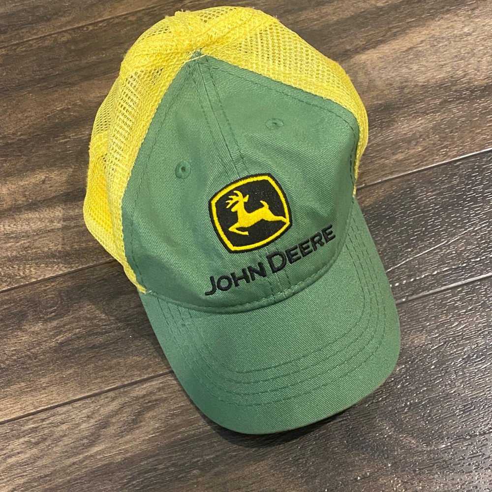 John Deere- Green and Yellow Cap